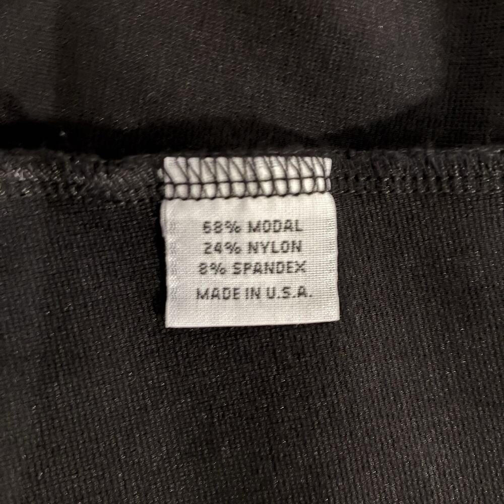 Bryn Walker Black Lavinia Tunic Top Size Medium Stretch Modal Cowl Neck $158 - Picture 4 of 6